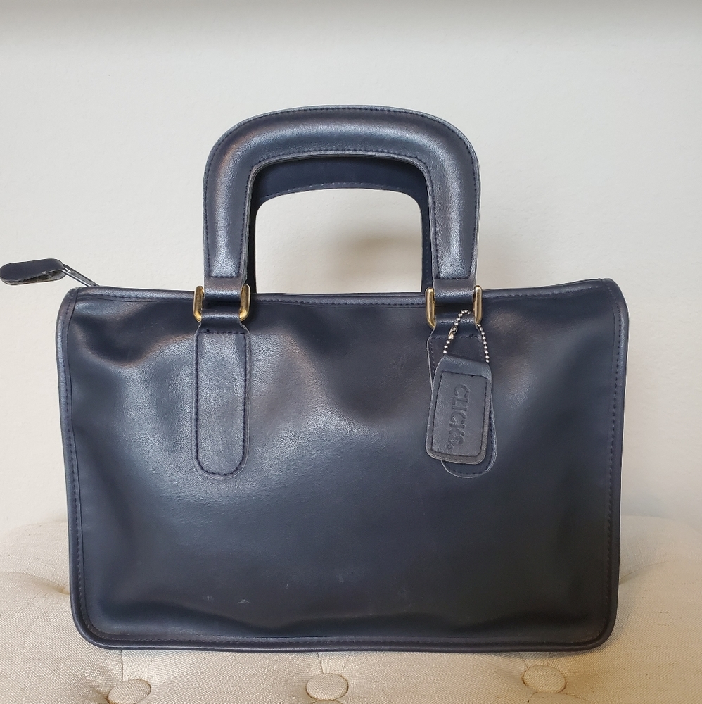 Vintage blue purse